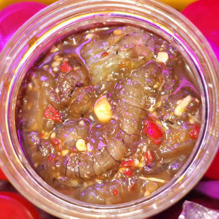 汕尾海丰本港虾姑肉虾姑心皮皮虾肉虾姑解新鲜腌制550～600克/瓶