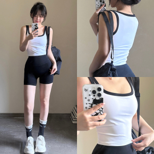 运动背心女气质美背防震防下垂健身普拉提训练瑜伽上衣外穿内搭