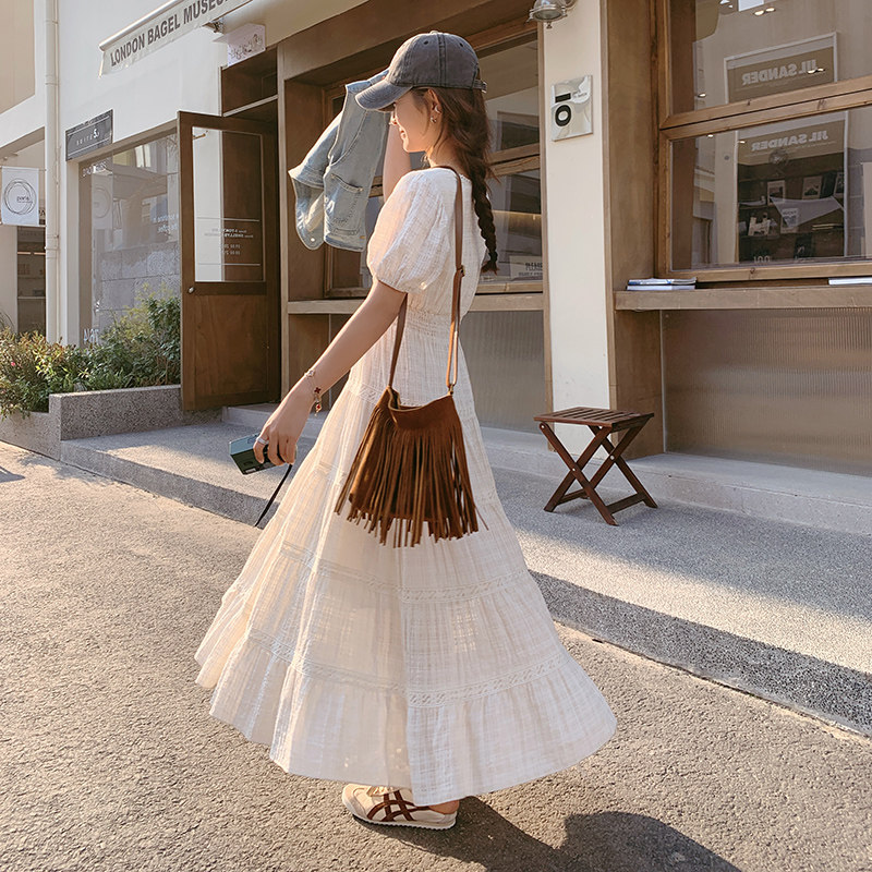 韩系牛仔马甲连衣裙套装女2025夏季新款网红爆款减龄小个子两件套,女装连衣裙,郎佰婉
