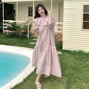 现货 2025夏季新款减龄甜美连衣裙浙宝300/2842/P125控188图片