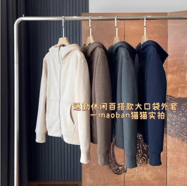 热气球外套连帽拉链显瘦女冬