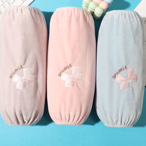 秋冬长款学生上班成人家务袖头