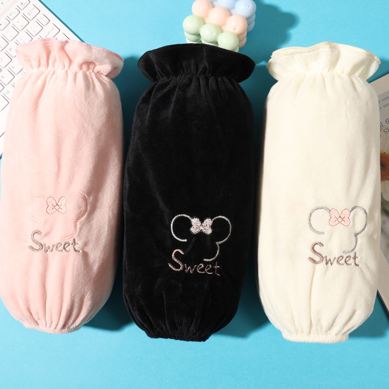 秋冬女士防污上班羽绒服袖套