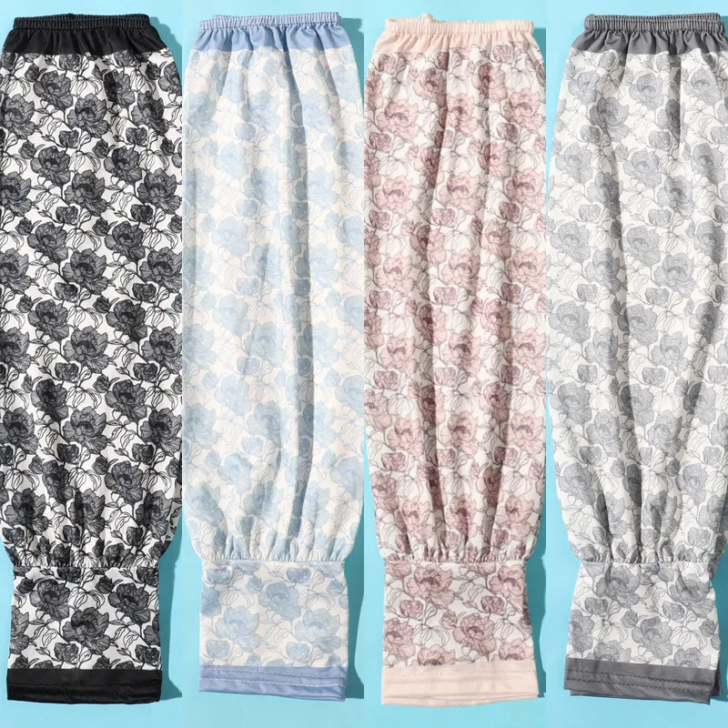 女士夏季防晒袖套长款套指冰袖防紫外线轻薄透气骑行开车出游工作