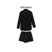 羽绒品质 裙套装 90白鸭绒 西装 HDD 裤 女法式 羽绒外套 Y1024