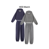 套装 百搭休闲卫衣 休闲裤 卫裤 HDD 卫衣套装 羊毛 女款 Y9736