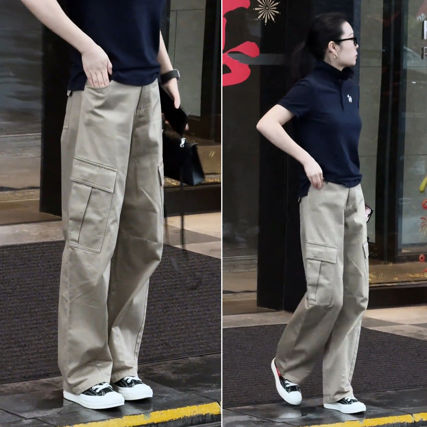 直筒工装裤女裤2026新款今年流行爆款高腰显瘦休闲裤宽松阔腿裤子