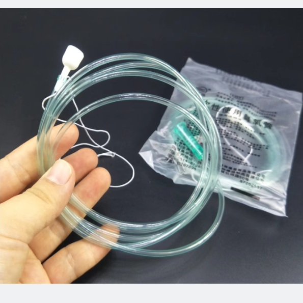 江扬一次性带绳单鼻吸氧管医用无菌1.5m家用输氧气成人制氧机配件