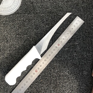 上海玉兔凹刃剔骨刀鸡鸭鹅剔骨刀食品刀杀鸡分割刀割肉屠宰菠萝刀