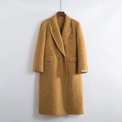 修身新款双面呢毛呢外套大衣时尚