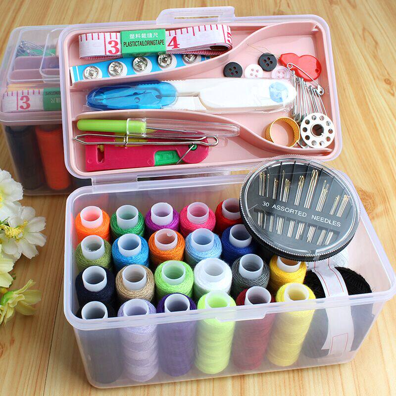 针线盒套装家用小型女宿舍迷你便捷多功能针线包缝补工具手缝针线,居家布艺,缝纫DIY工具套装,淘宝优惠券,粉丝福利购,淘宝优惠卷