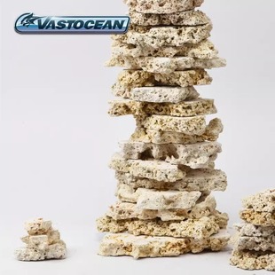 Vastocean印尼爪哇岛干岩石海缸造景石代替活石人工开采死石培菌