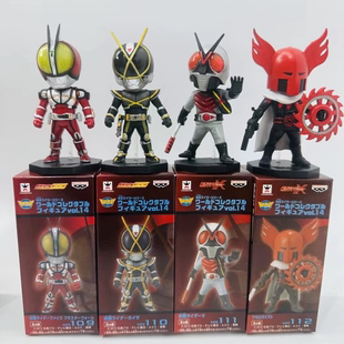 wcf假面骑士Q版手办蒙面超人空我RS时王玩具模型摆件男孩礼物玩偶