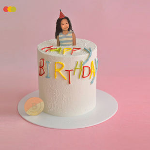 BITEOLOGY【Peekaboo】生日蛋糕动物奶油北京上海同城配送C306