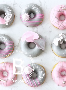 BITEOLOGY 甜甜圈D002聚会下午茶生日会甜品 北京上海同城配送