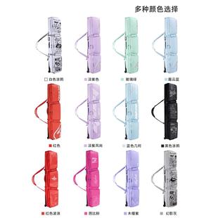 滑雪板包大容量外滑板包干湿分离带滚轮单双板雪具雪鞋收纳包托运