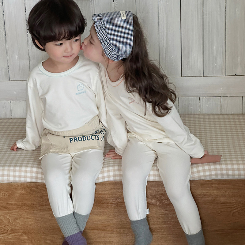 无骨痕天然棉男童女童内衣内裤