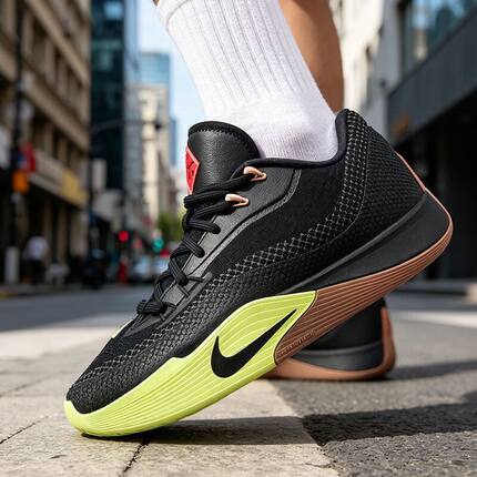 Nike/耐克男鞋S.T. FLARE EP运动鞋训练实战抗扭篮球鞋HF0232-004