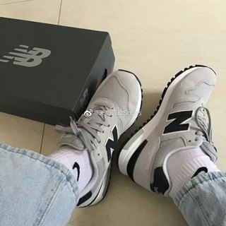 New Balance新百伦565系列 浅灰D宽男女低帮运动休闲鞋ML565CLG