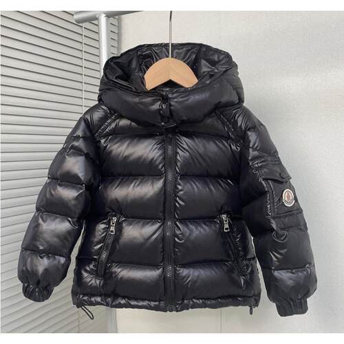 儿童羽绒服2025冬季新款加厚男女童中大童保暖三防亮面白鸭绒外套