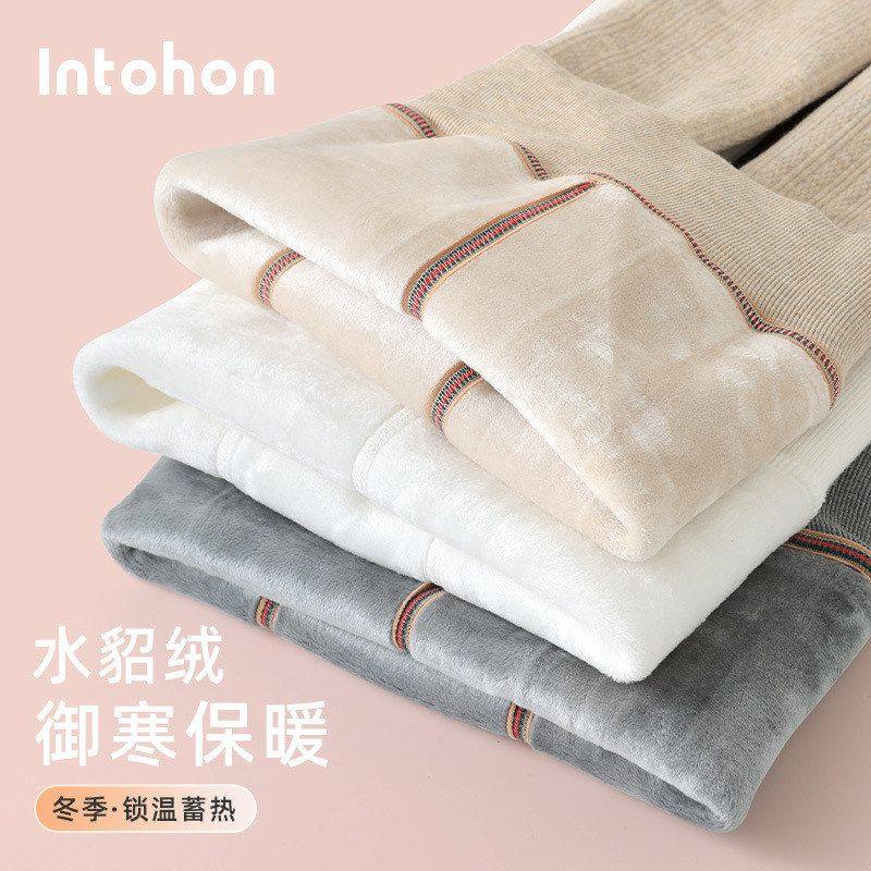 intohon 儿童加绒加厚连裤袜冬季白色秋冬款特超厚螺纹女童打底裤,童装/婴儿装/亲子装,儿童袜子(0-16岁),淘宝优惠券,粉丝福利购,淘宝优惠卷