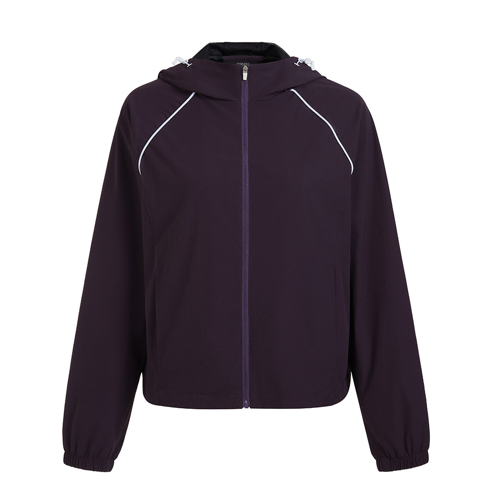 GYMANT肌肉蚂蚁春季新款户外运动轻盈防风外套深紫女连帽双层风衣,运动服/休闲服装,运动风衣,淘宝优惠券,粉丝福利购,淘宝优惠卷