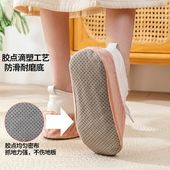 绒布鞋 套室内可洗反复使用家用防滑加厚耐磨成人脚套儿童学生机房