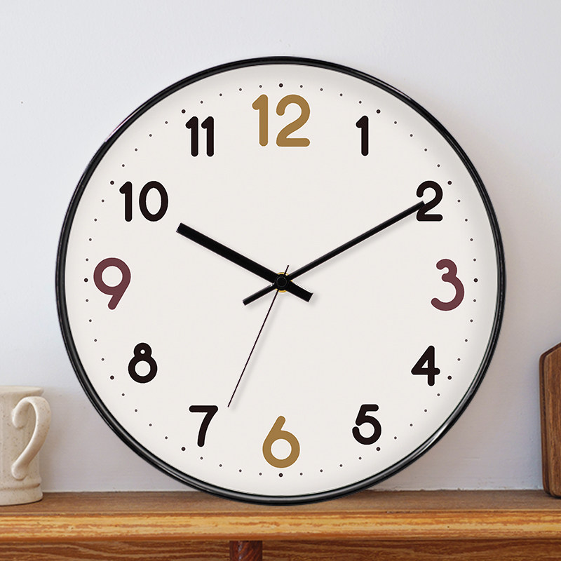北欧钟表挂钟客厅家用时尚挂表