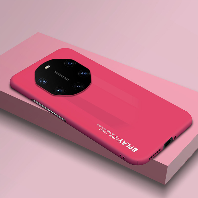 原装正品简约字母适用华为Mate60Pro+手机壳新款50RS保时捷40超薄E裸机手感30全包防摔P60Art硬壳P50荣耀Magi