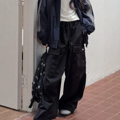 波拉bora童装秋冬男女童加厚休闲工装裤百搭潮童裤