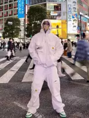 Corteiz Cargo Set Same Style as Western Celebs UK Drill Straight Leg Loose Techwear Casual Streetwear