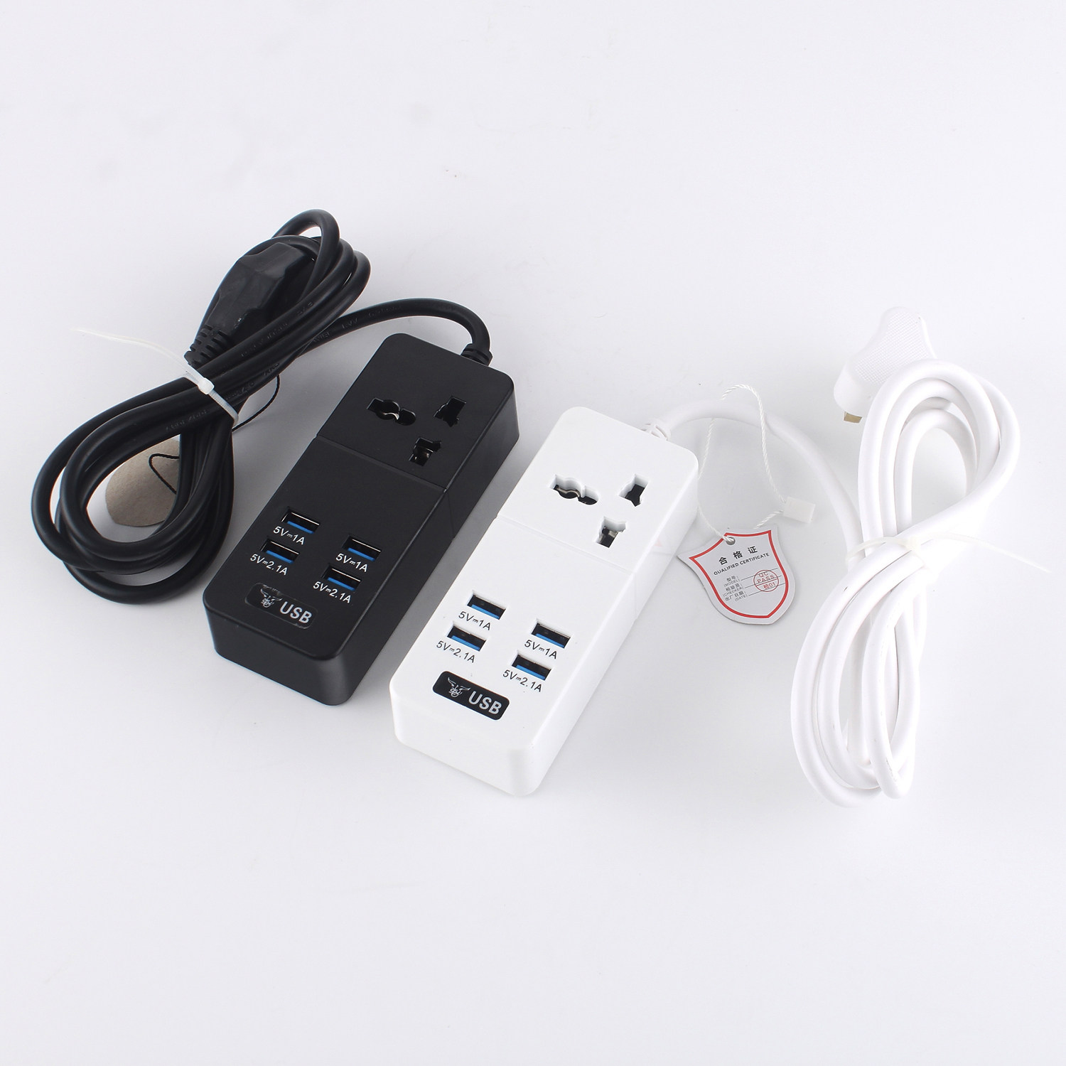 英式港版商务迷你便携式排插座出差旅游接线板4口usb美标日本拖板