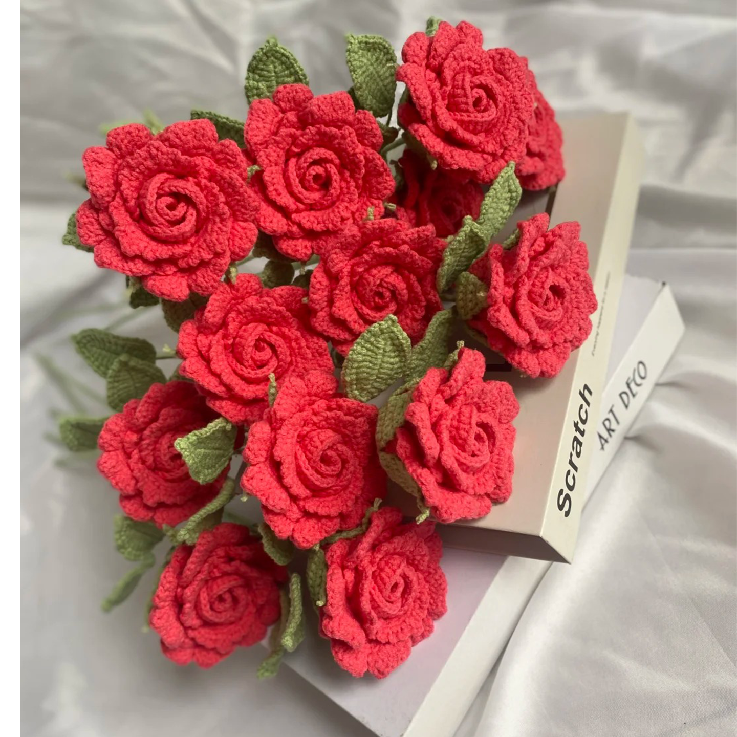 手工diy桃梅拉玫瑰玫瑰小花束永生手编花送女朋友礼物自制材料包,服饰配件/皮带/帽子/围巾,DIY编织材料包,淘宝优惠券,粉丝福利购,淘宝优惠卷