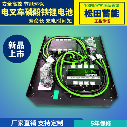 叉车锂电池房车锂电池仓储车辆锂电池改装12V24V大容量磷酸铁锂