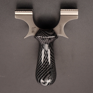 不锈钢快压龙齿龙雀弹弓户外成人专业竞技弹射器弓途正品