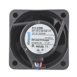 4025 2HH 24V 0.15A 变频器散热风扇 全新ebmpapst原装 3.6W 414J
