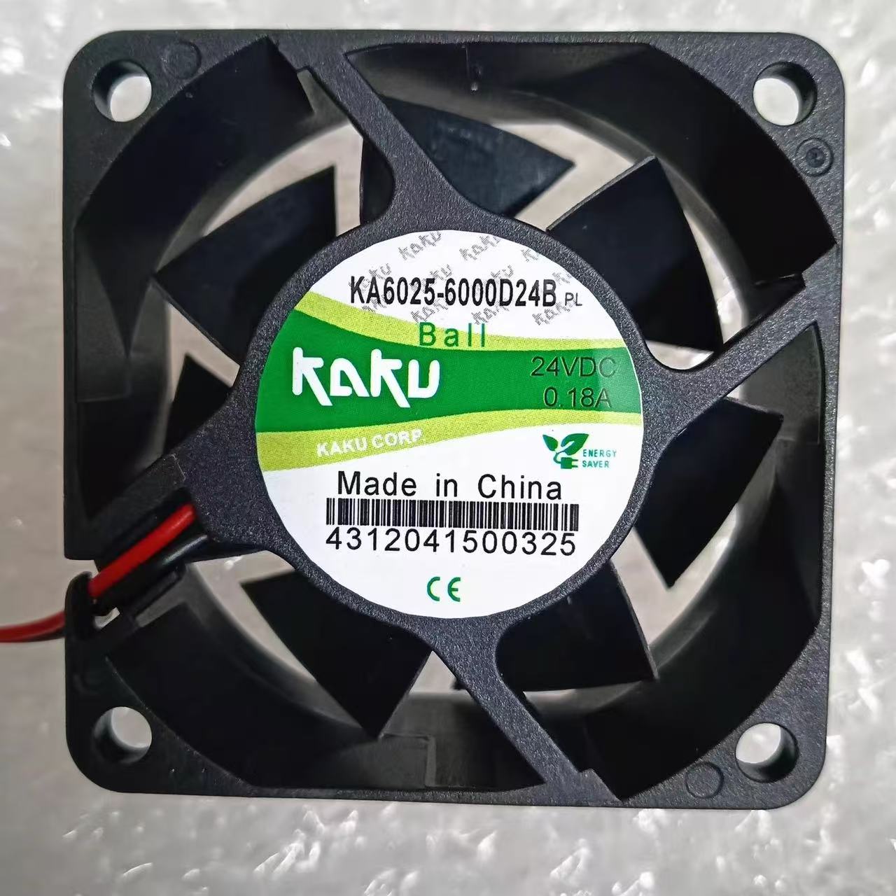全新卡固KA6025-6000D24BPL DC24V 6025 6cm厘米滚珠轴承散热风扇