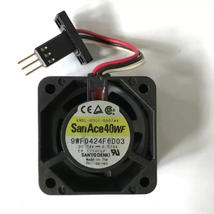 0507 24V 9WF0424F6D03 原装 0001 0.076A 三洋发那科风扇 A90L