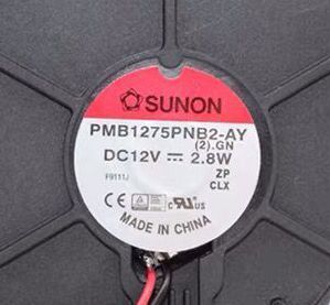 7530鼓风机涡轮离心风扇7cm PMB1275PNB2 DC12V 2.8W建准SUNON