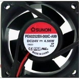 PE60252BX 24V 000C 6025 4.56W变频器散热风扇 A99 原装