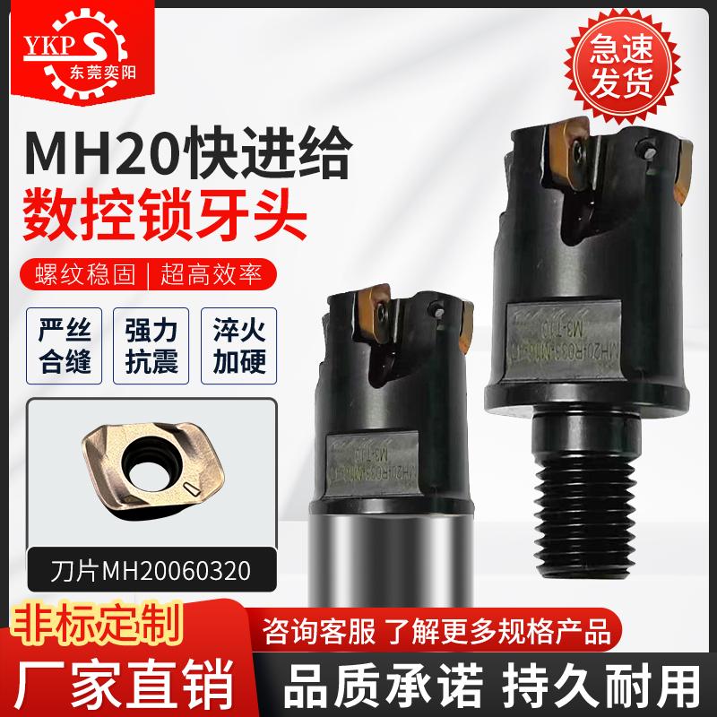MH20锁牙式分体式铣刀头