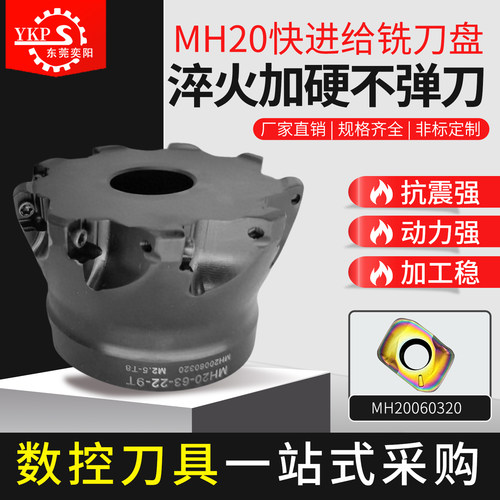 MH20数控快进给铣刀盘