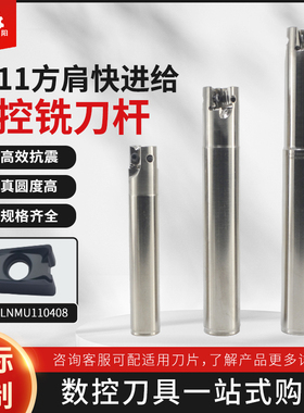 LN11立式铣刀杆 加工中心深腔加工90度方肩铣削有效抗震 肯纳LN11