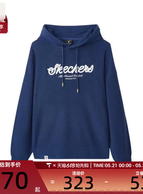SKECHERS斯凯奇男女运动休闲套头衫卫衣L125U005-011E