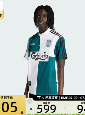 adidas阿迪达斯男子LFC A JSY 95运动休闲短袖T恤KA8093