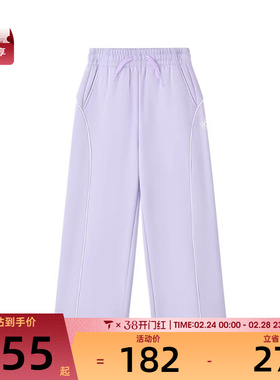 SKECHERS斯凯奇大童运动休闲长裤L425K024-00FW