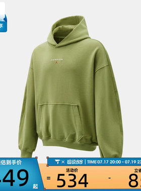 NIKE耐克男子AS J FLT FLC PO LB运动休闲套头衫卫衣IW6315-334