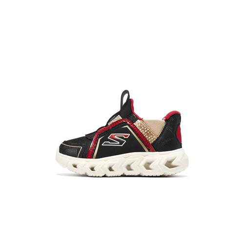 【TOP】SKECHERS斯凯奇小童鞋-LIGHTED运动休闲鞋407116N-BKRD
