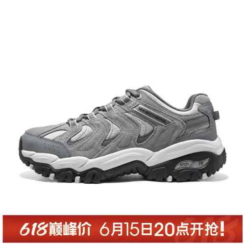 【TOP】SKECHERS斯凯奇男鞋运动休闲鞋237542-GRY