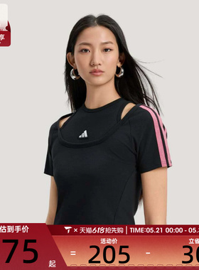 adidas阿迪达斯女子DCE 2 LY TEE 2运动休闲短袖T恤KS2890